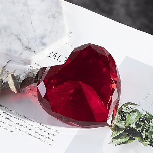 Miniatura 7 de Pesos de papel de diamantes de cristal azul de 3.150 in con caja de regalo, decoración de búho para mujeres, gemas de vidrio de diamante, diamantes,