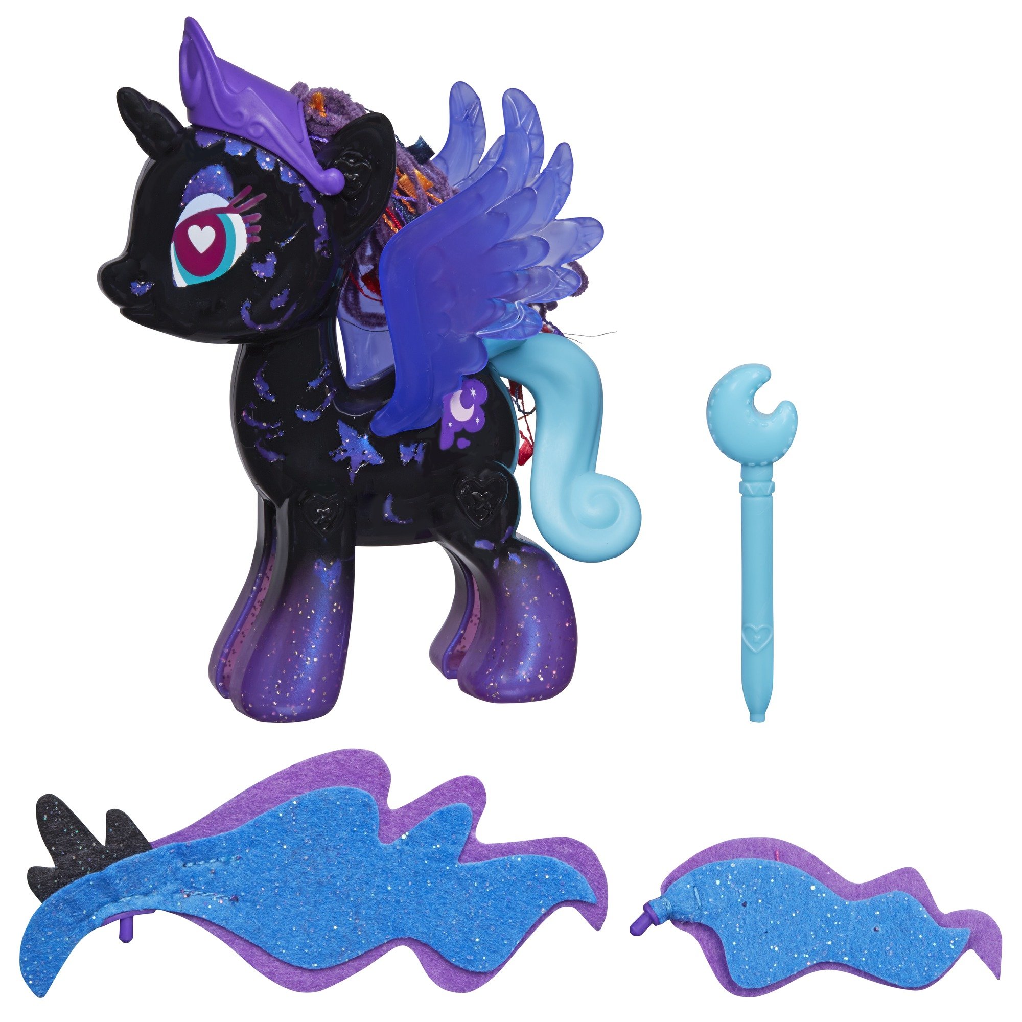 My Little Pony Pop Princess Luna Design-A-Pony Kit : Amazon.sg: Toys
