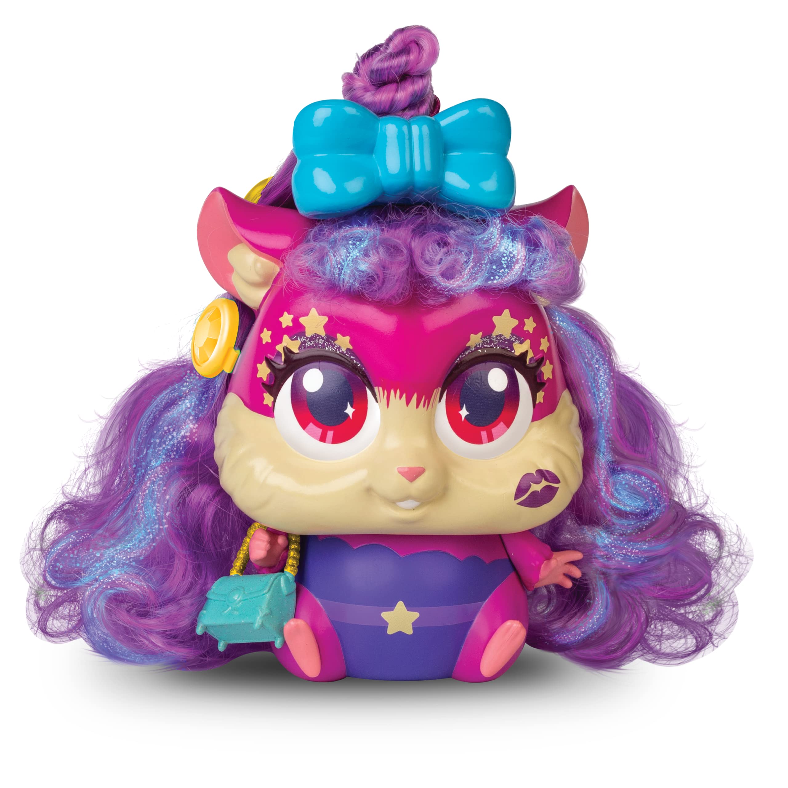 Hamstars Popstar-Garderobe – Styling-Set Für Haustierfiguren Mit Lautsprecher-Design