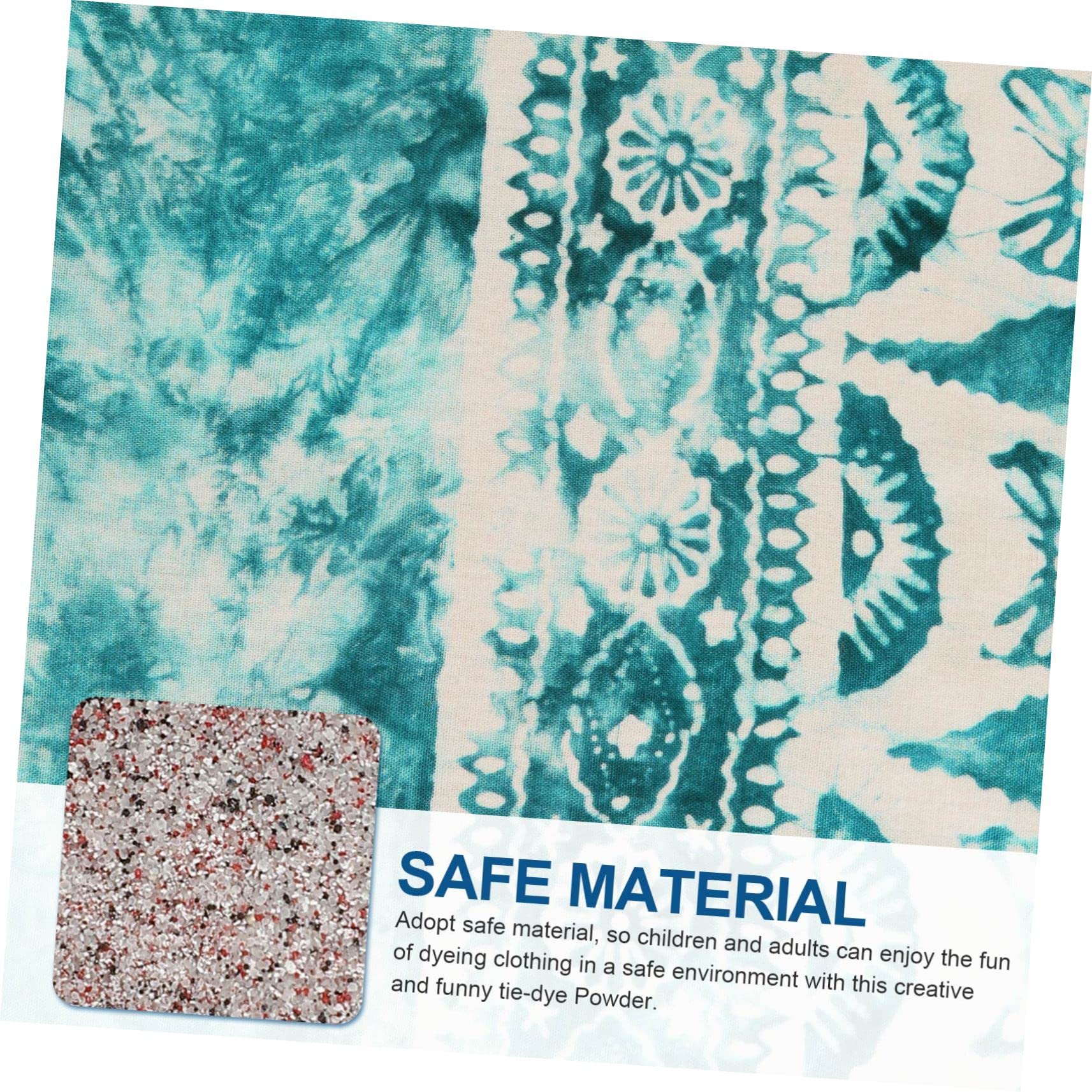 OFFSCH Tie-dye Powder Set 40g Green Handmade Dyeing Supplies Refill Pack for DIY Crafts