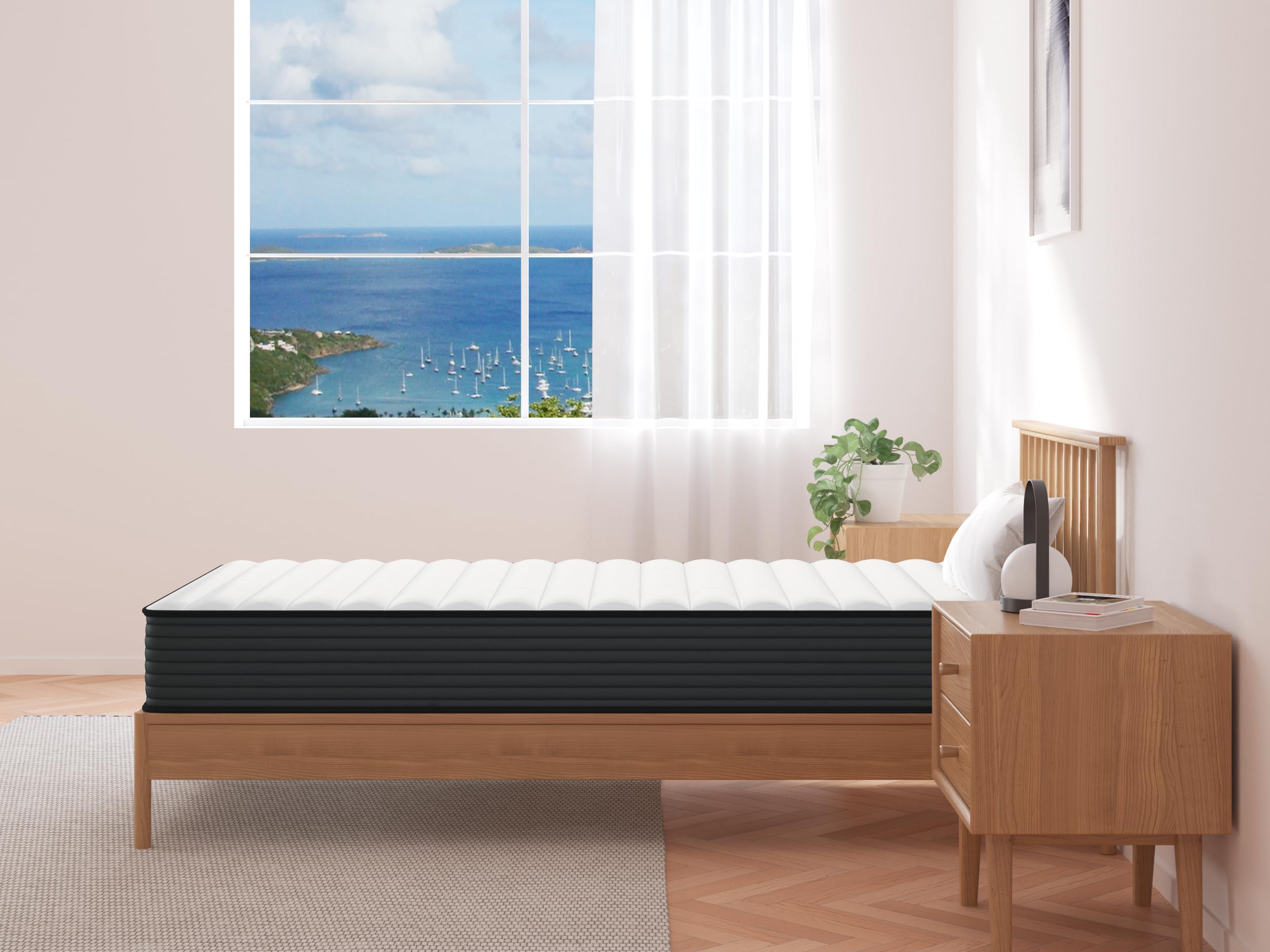 Matelas Mousse 140x200 Epaisseur 22CM,Doux,Confortable,Respirant