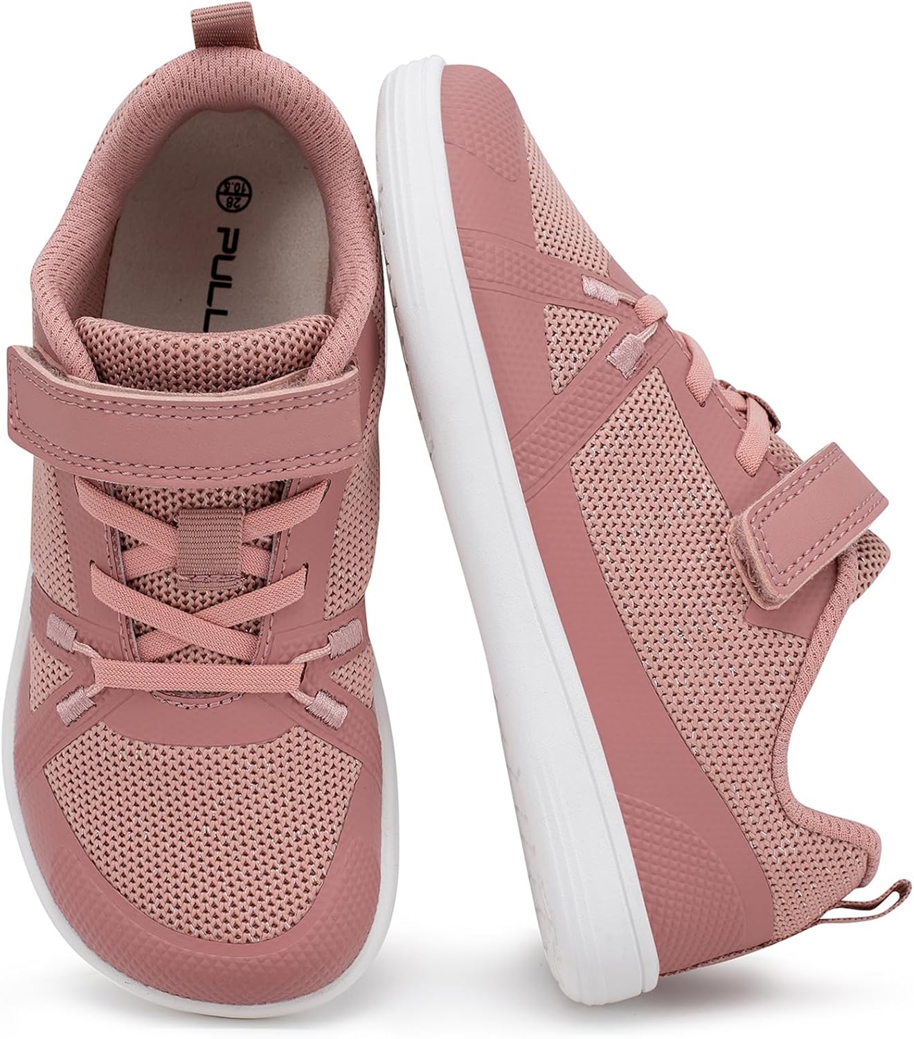 Pulltop Toddler/Big Kids Barefoot Shoes with Wide Toe Box | Zero Drop Sole | for Boys/Girls