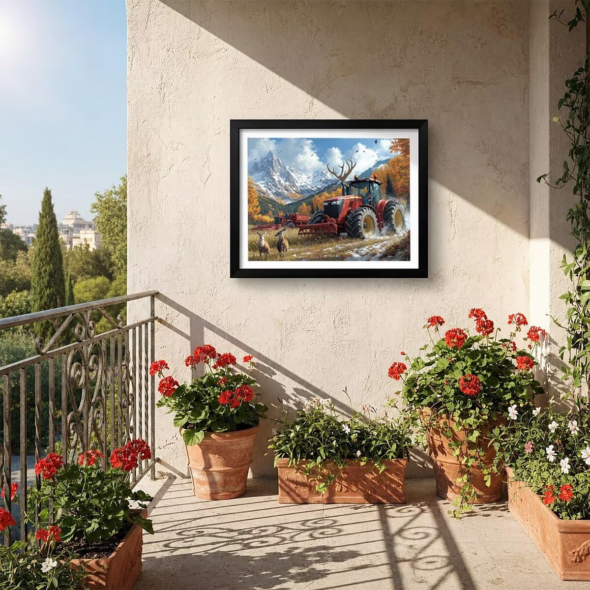 Mountain Diamond Painting Diamonds Kompletny prezent 135 x 100 cm L-6653