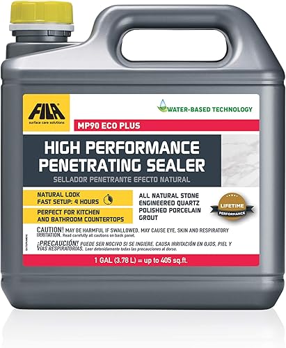 FILA Surface Care Solutions MP90 ECO Plus Sellador penetrante de alto rendimiento, 1 galón