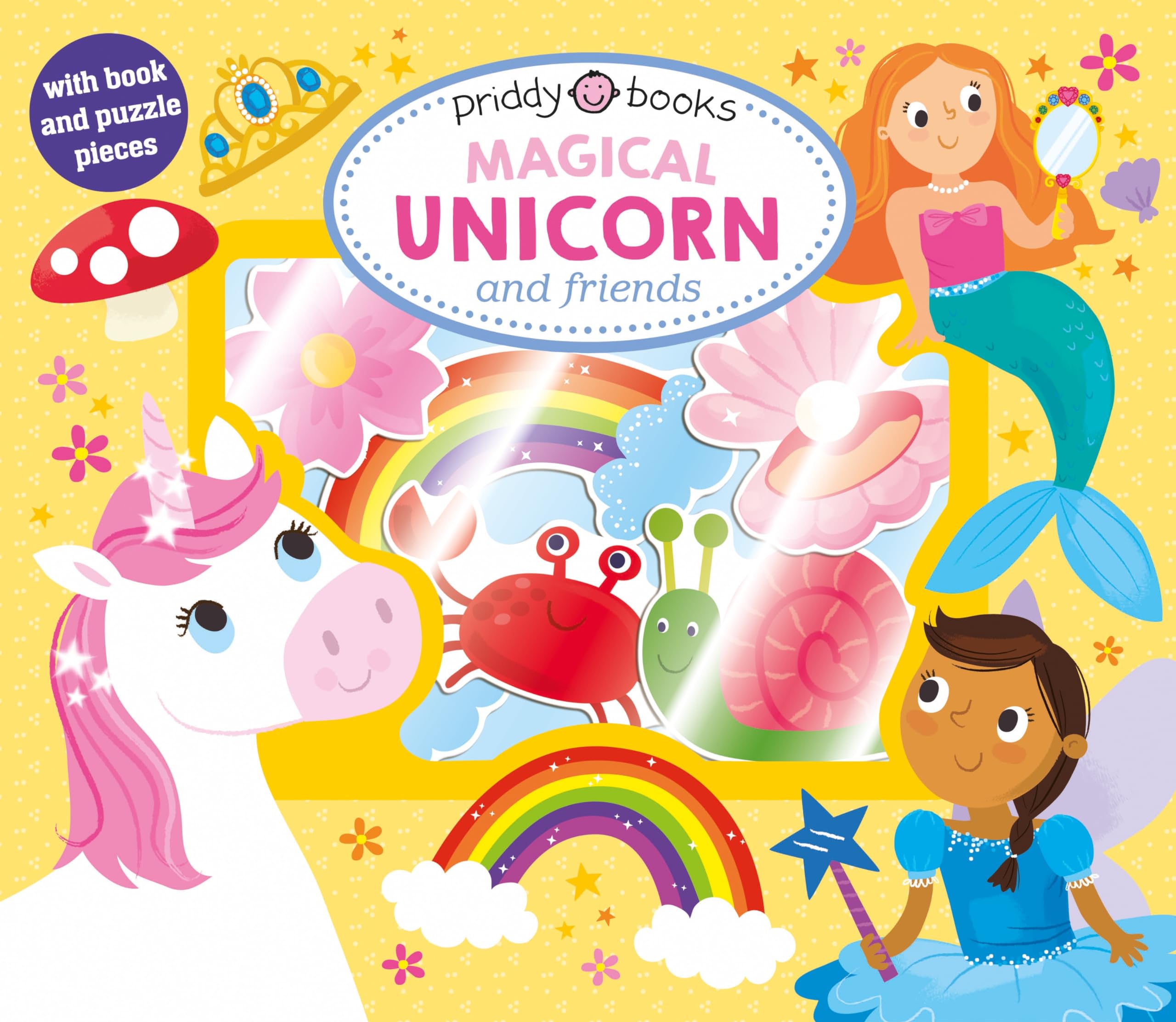 Let's Pretend Magical Unicorn by Priddy Books (Board book)