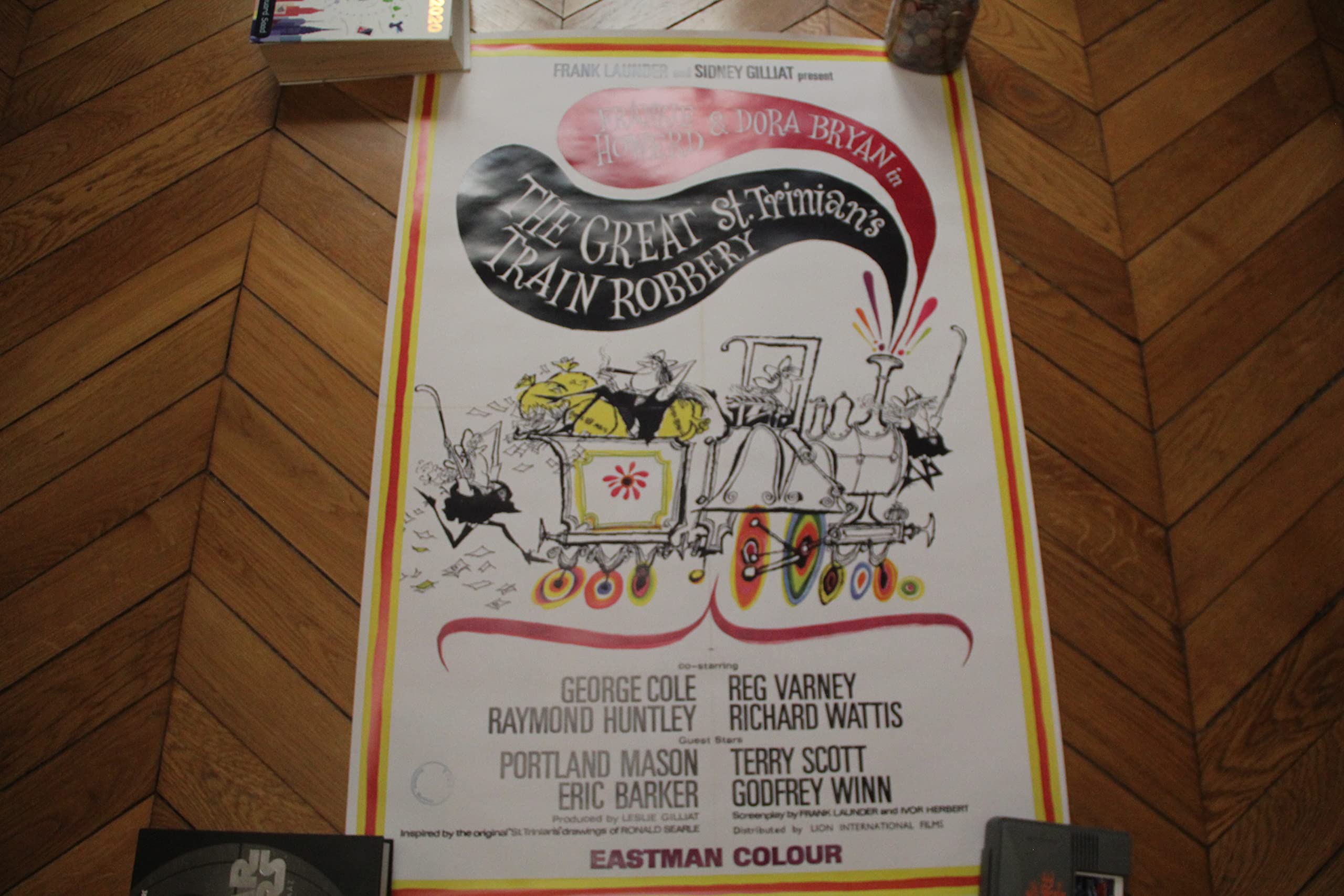 Décoration murale Western Great St Trinian's Train Robbery affiche 30x40