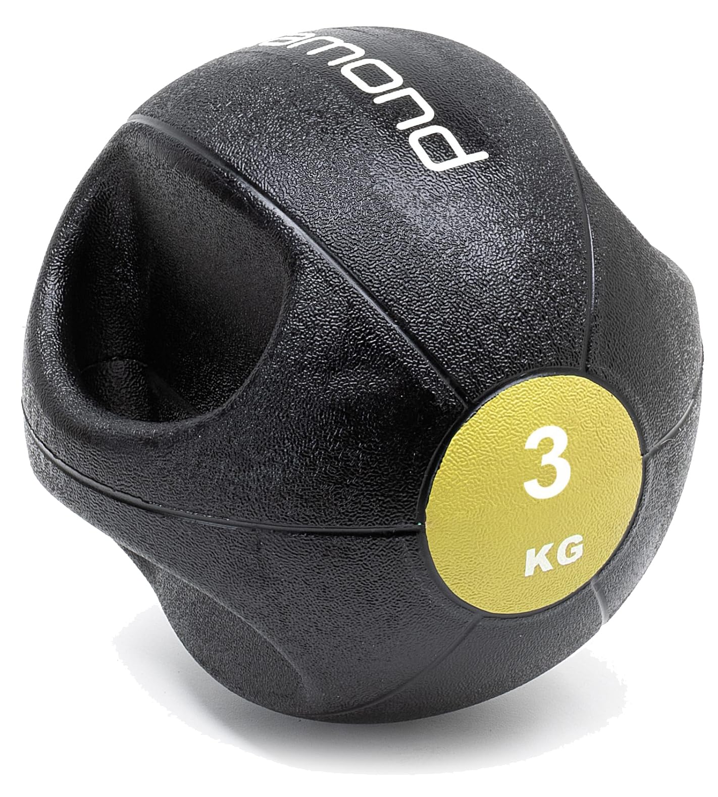 G5 HT SPORT DIAMOND Boule médicale double poignée de [3 à 10 kg] | Ø de 21 cm à 28 cm | Pour le fitness, la réhabilitation pour la salle de gym et la salle de sport