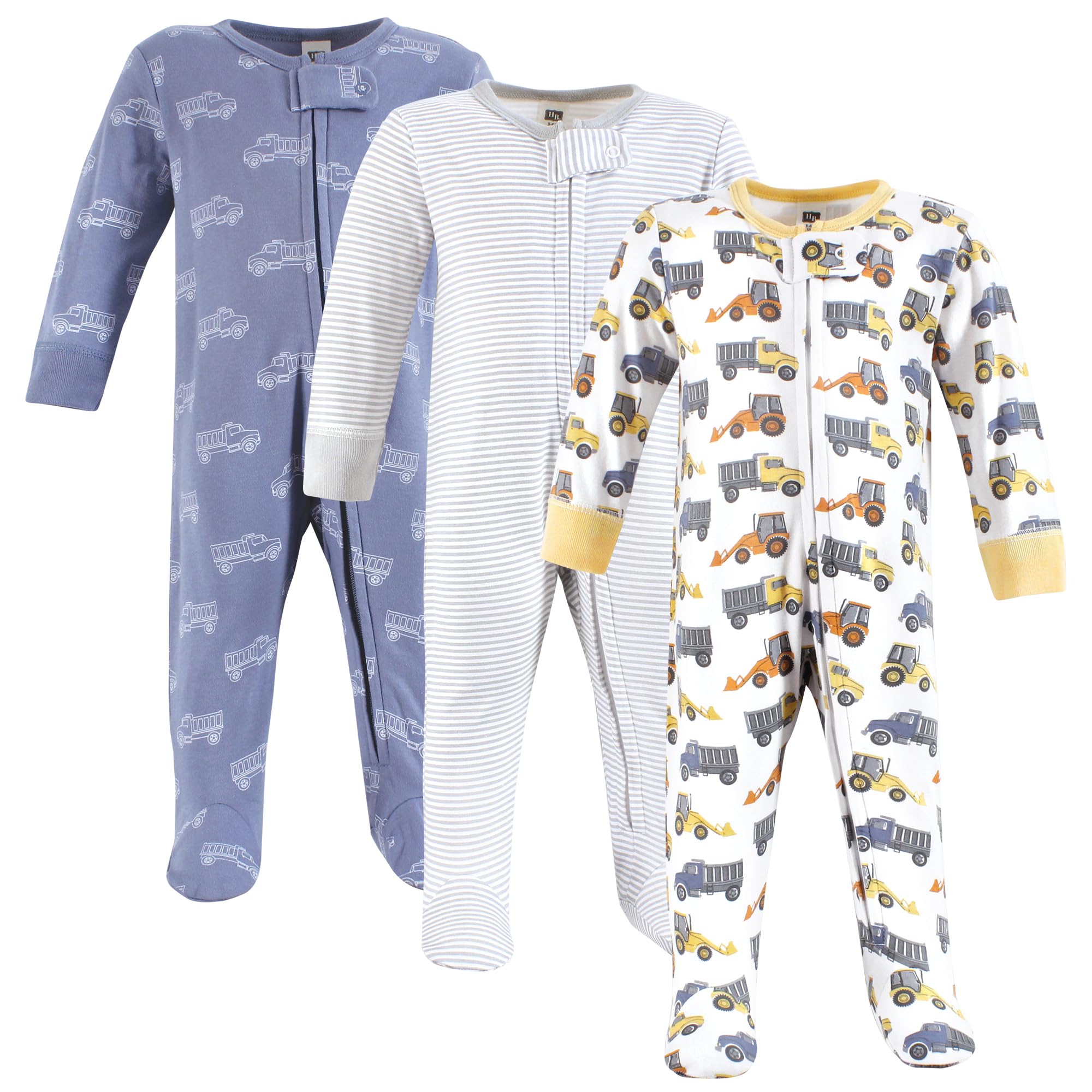 Hudson Baby Unisex Baby Cotton Sleep and Play