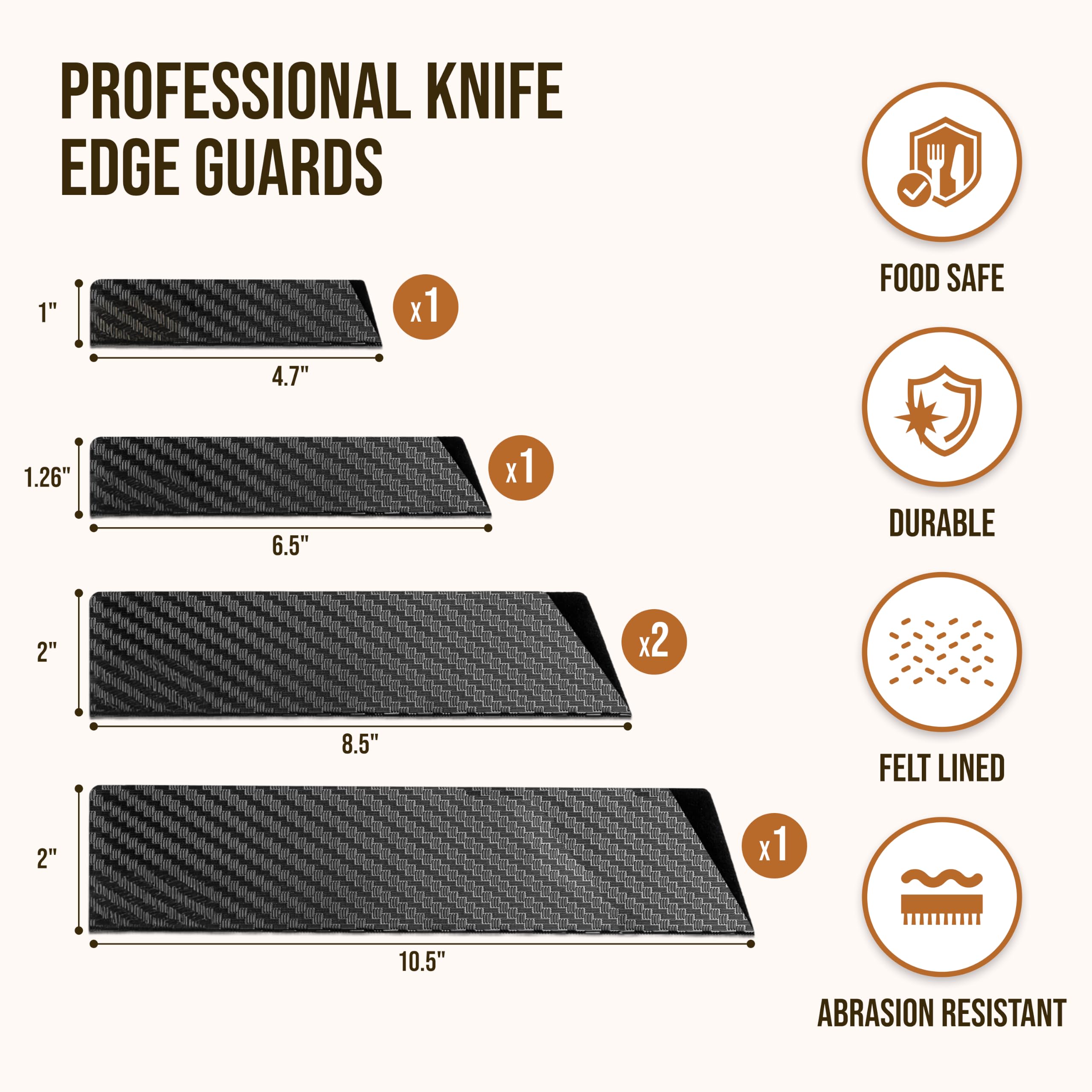Bright Hobby Funda de cuchillo V1-5 piezas