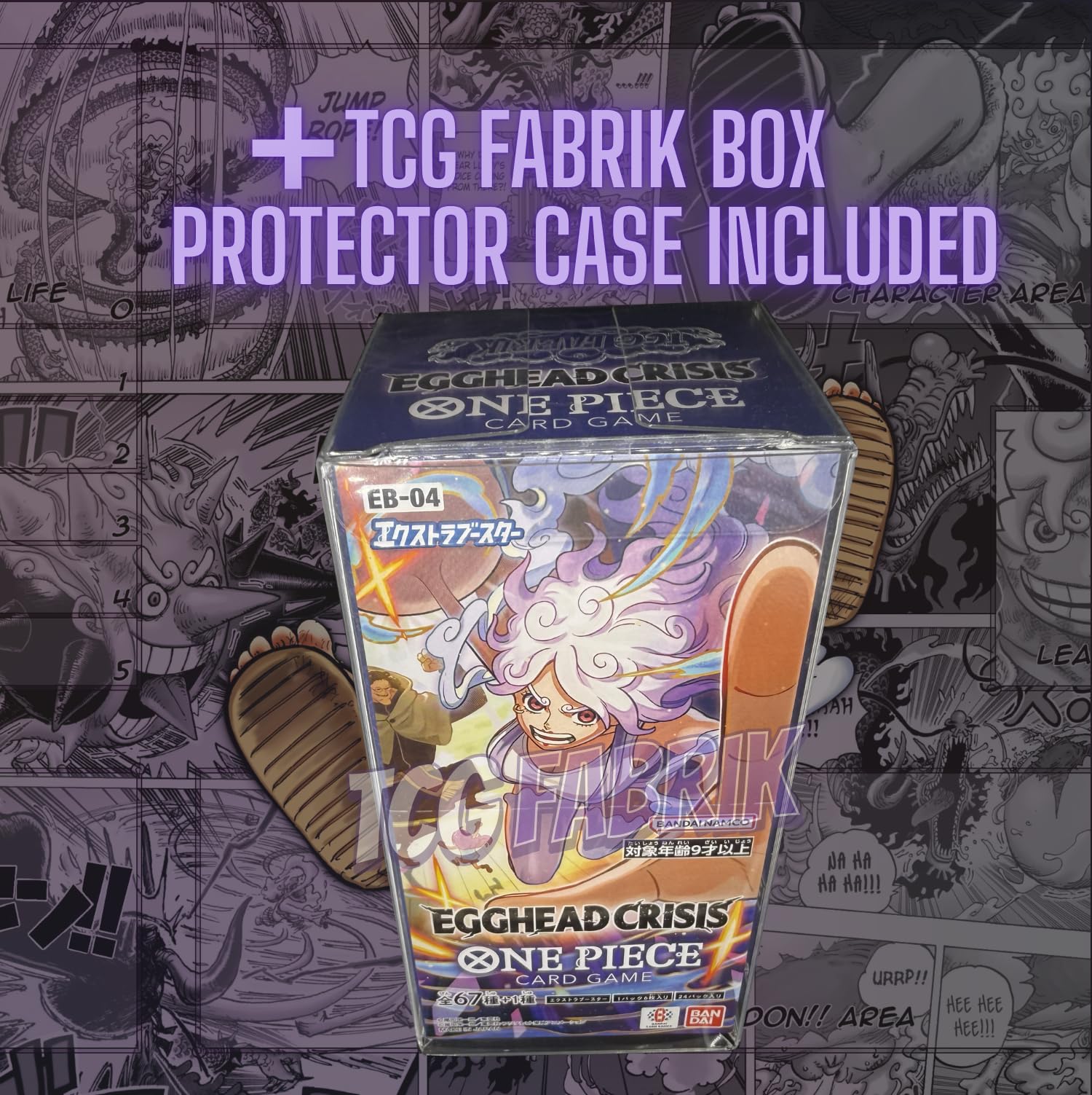 Amazon.com: One Piece Original Japanese Sealed Booster Box OP TCG (EB04 Booster  Box Egghead Crisis Extra Booster Box Display Factory Sealed for EB04 One  Piece TCG Japanese (24 Packs)) : Toys &