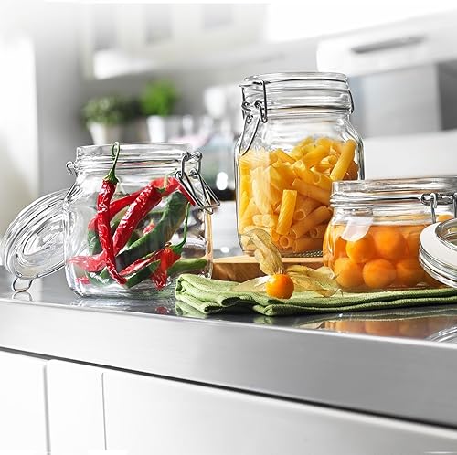 Miniatura 6 de Bormioli Rocco Fido - Jarra de almacenamiento 1 L-1 1 litro transparente