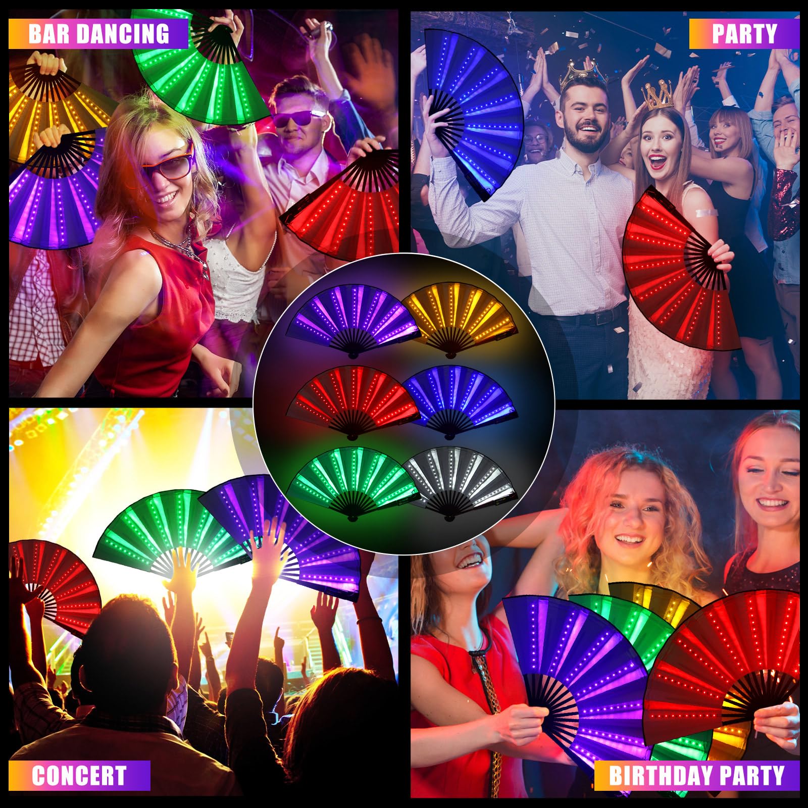 Neon Lights Rave Party