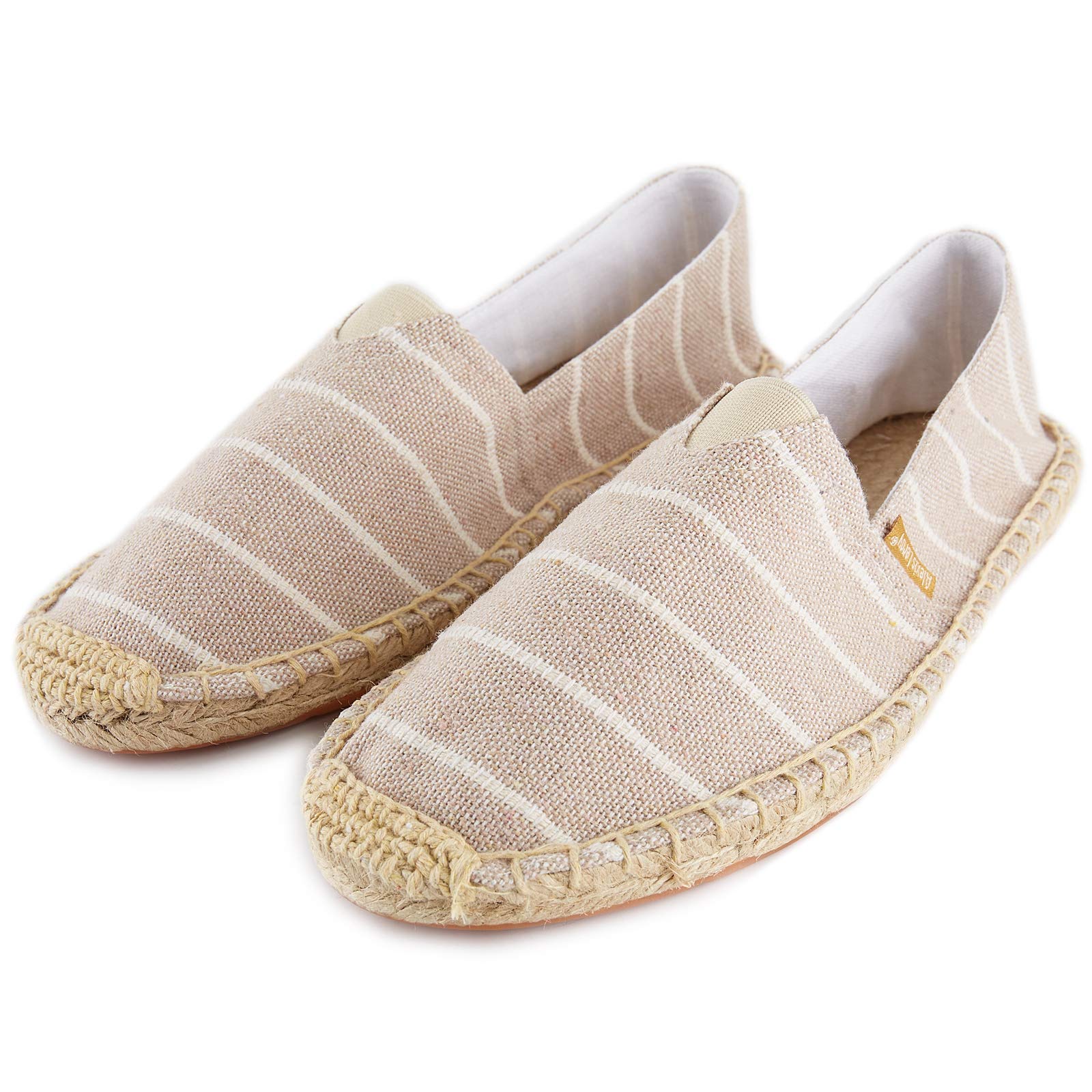 Alexis Leroy Handmade Streifen Herren Espadrilles