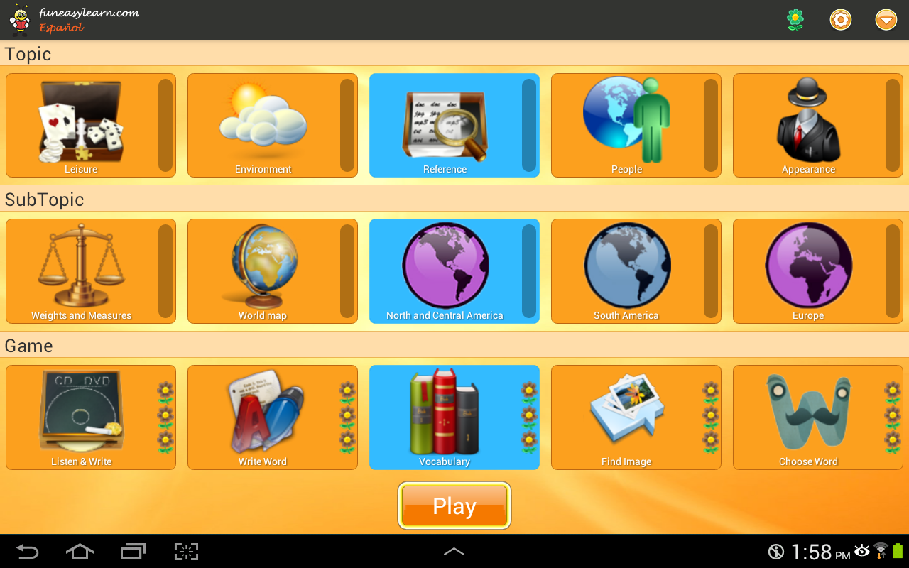 Learn Spanish 6000 Words:Amazon.co.uk:Appstore for Android