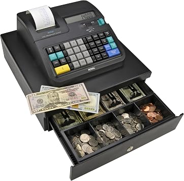 Royal 140DX Electronic Cash Register, Black