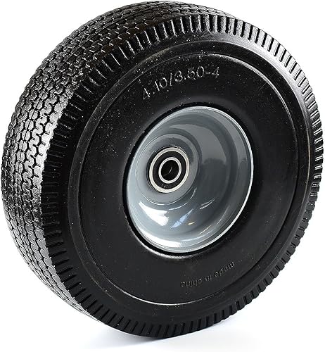 Miniatura 3 de Rueda NK antipinchazos para carretilla de mano, negro/gris