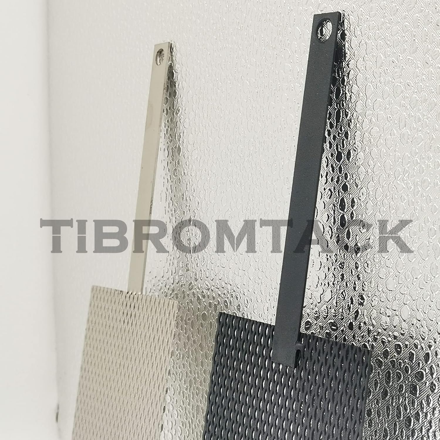 Anodo per applicazione elettrochimica di titanio, rete anodo in titanio con rivestimento MMO rutenio iridio e rete catodica senza rivestimento