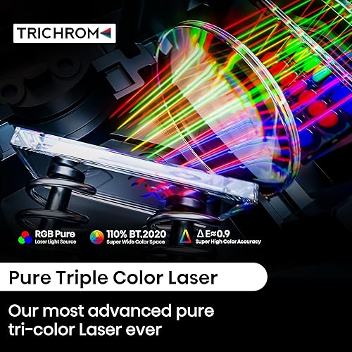 Miniatura 6 de Hisense JBL - Mini proyector láser C2, 65-300 pulgadas, diseño cardán, 4K, láser triple color, 110% BT.2020, 2000 lúmenes ANSI, contraste nativo