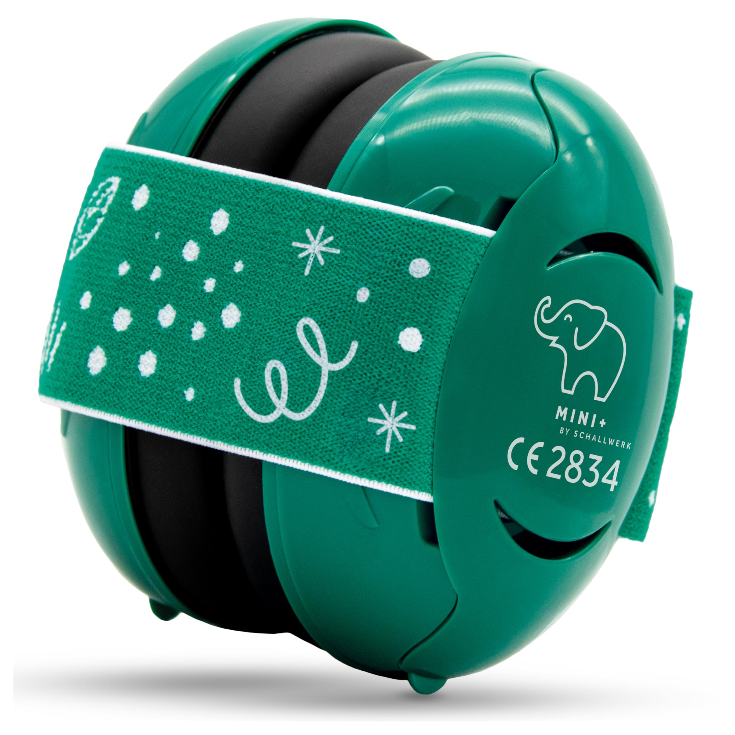 Schallwerk ® Mini+ Cuffie Antirumore Bambini - Protezione dell'udito per Bambini e Neonati - Cuffie Neonato Antirumore, Neonato, Bambino, Aereo, Rumore
