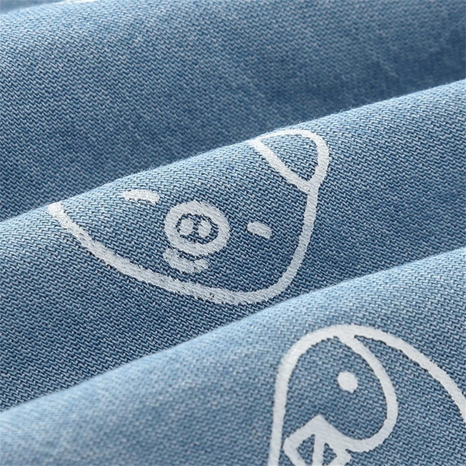 Toddler Boy Jeans Infant Cute Cartoon Animals Print Denim Sweatpants Cotton Pants Baby Boys Girl Clothes Fall/Winter