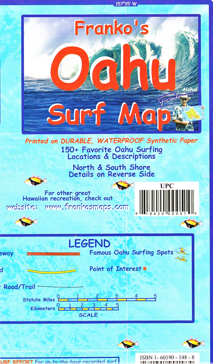 Franko's OAHU Surf Map