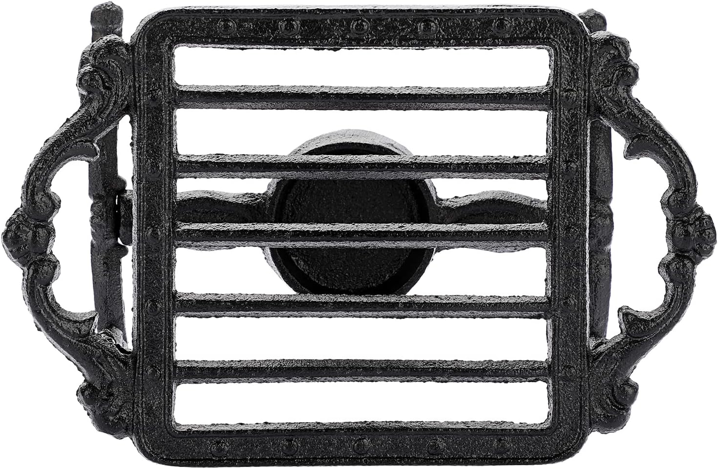 OwnMy Square Cast Iron Teapot Warmer Stand with Tealight