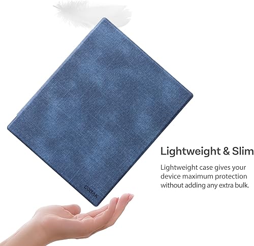 Miniatura 7 de CoBak Funda para tableta de papel Remarkable 2  Funda protectora ligera y dura con soporte para bolígrafo integrado, para 10.3 pulgadas 2020 (azul)