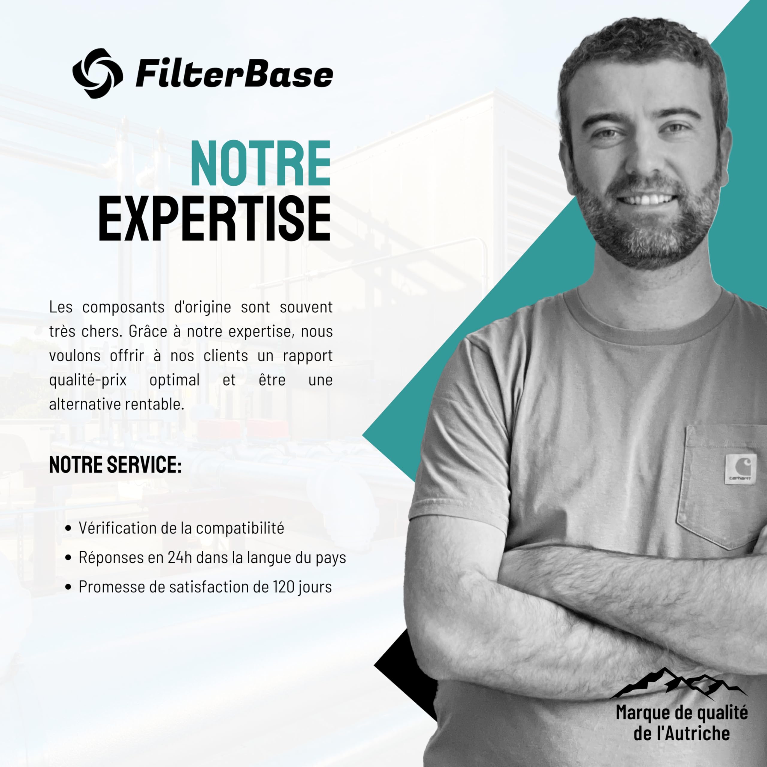 FilterBase® Filtre à charbon actif pour hotte Airforce AFFCA329, AIRFCHHDV1 et Blaupunkt 5Z9110X1
