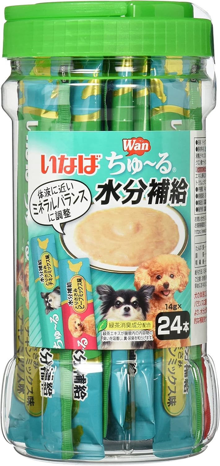 Amazon いなばペットフード Wanちゅ る水分補給24本入り いなば おやつ 通販