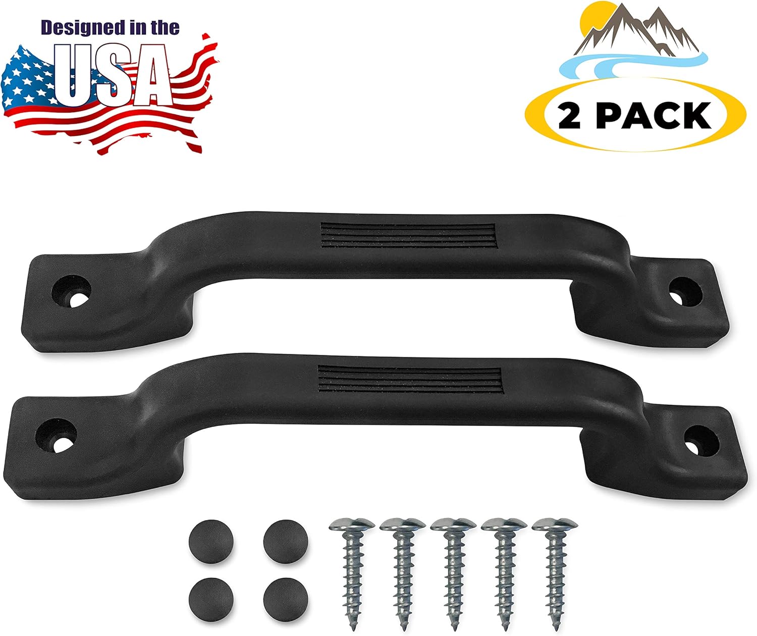 Camp'N All Weather Plastic Grab Handle Entry Door Assist Bar with