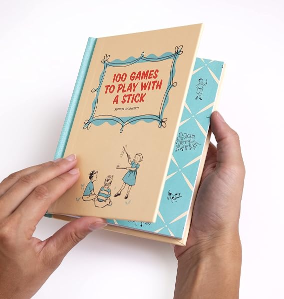 100 Games to Play with a Stick | A Hilarious Parody Book & Gag Gift