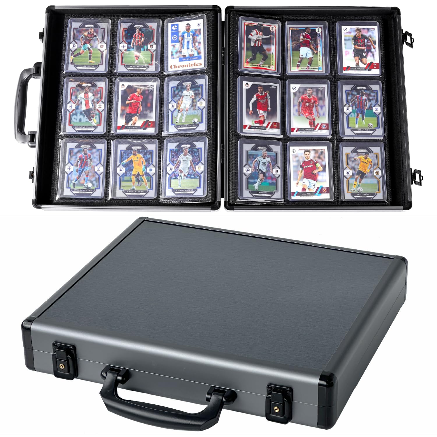 Amazon.com: Azamou Toploader Binder for Trading Cards, Hard Cases