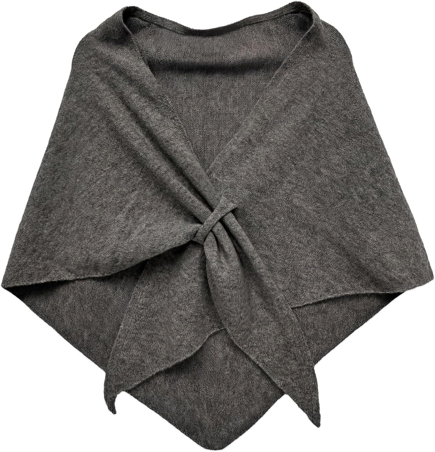 allydrew Thick Wool Blend Triangle Winter Scarf Shawl for Women
