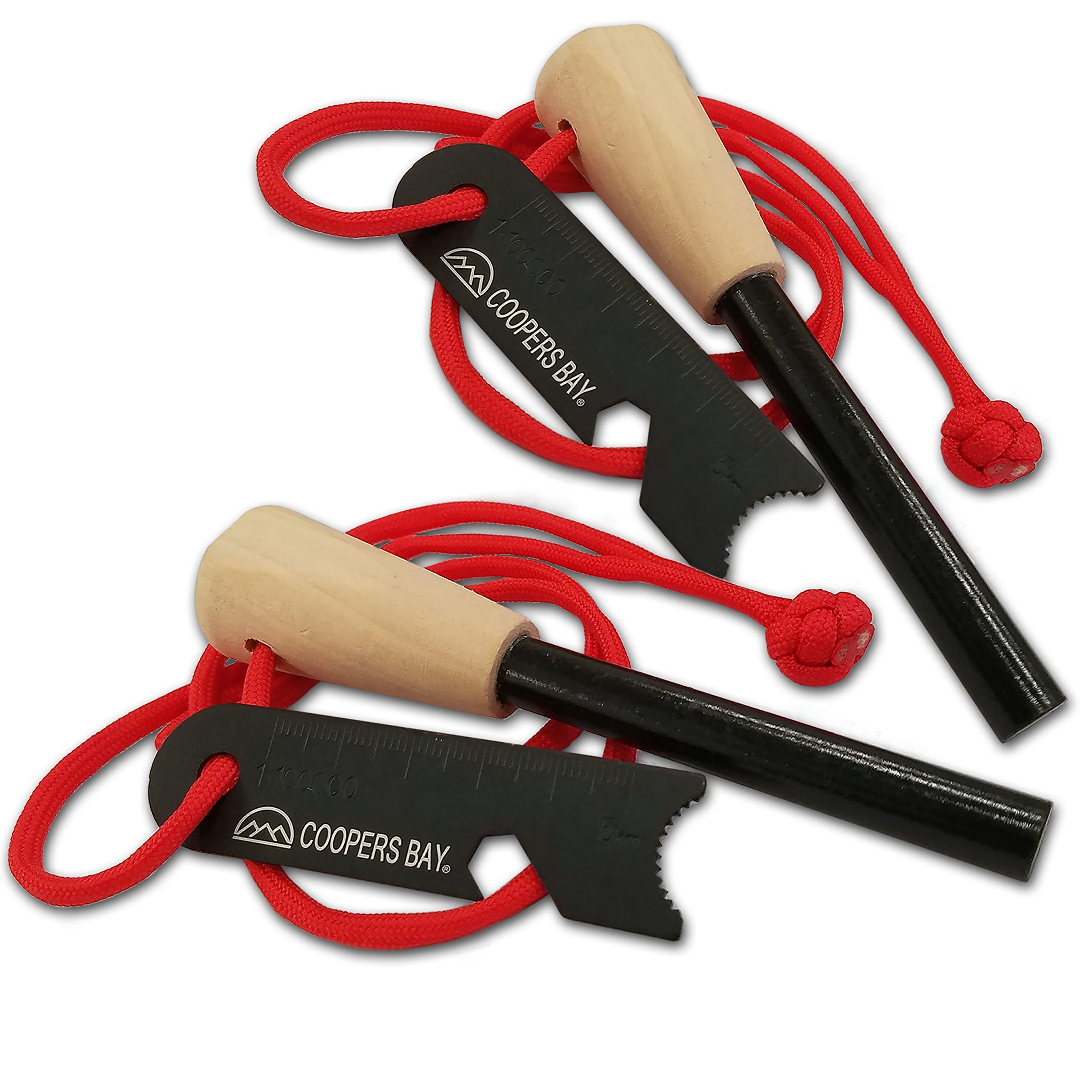 Coopers Bay Ferro Rod Fire Starter - Large 3/8