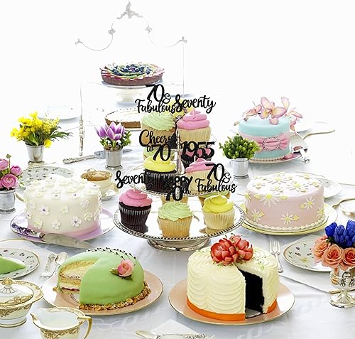 Miniatura 81 de Rsstarxi Paquete de 30 adornos para cupcakes de 15 cumpleaños con purpurina Mis Membrillo 15 desde 2010 Feliz 15º Cupcake Toppers Quince Cheers to