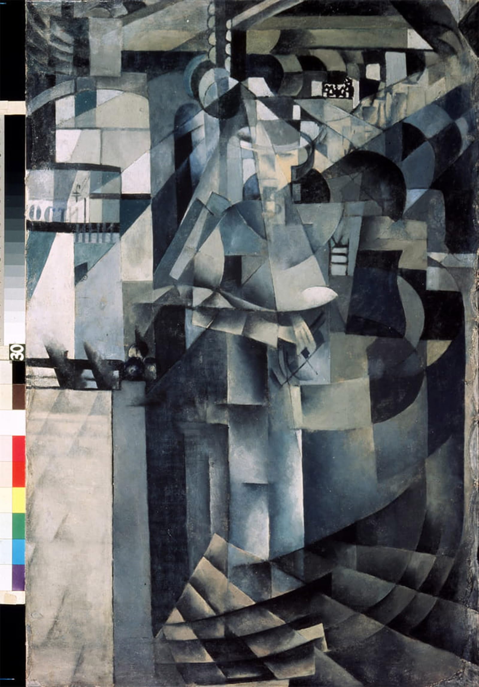 SERENDIPITP Retro Picture Poster Wall Art Pictures Painting Life in a Grand Hotel by Kazimir Severinovich Malevich Wall Art Canvas Print for Wall Decor 60x90cm