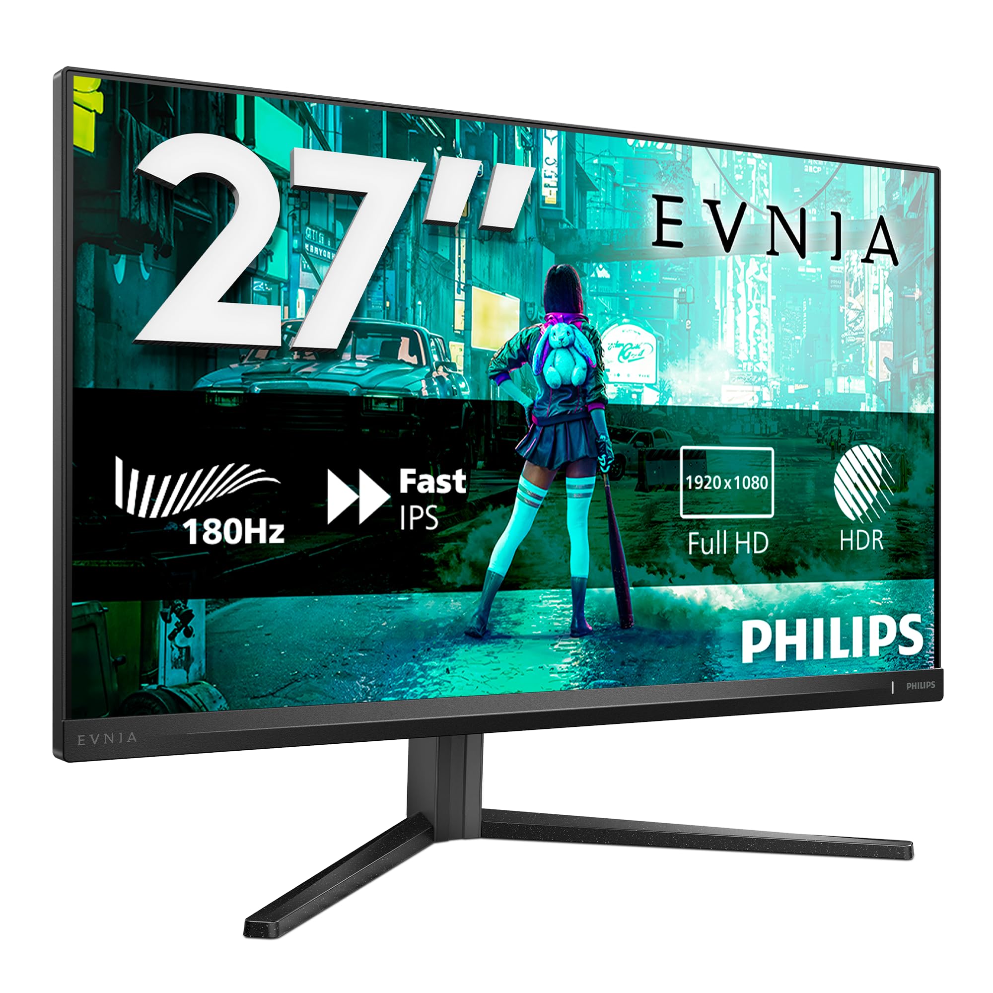 PHILIPS Evnia 27M2N3200A - 27 inch FHD monitor, 180 Hz, 1 ms