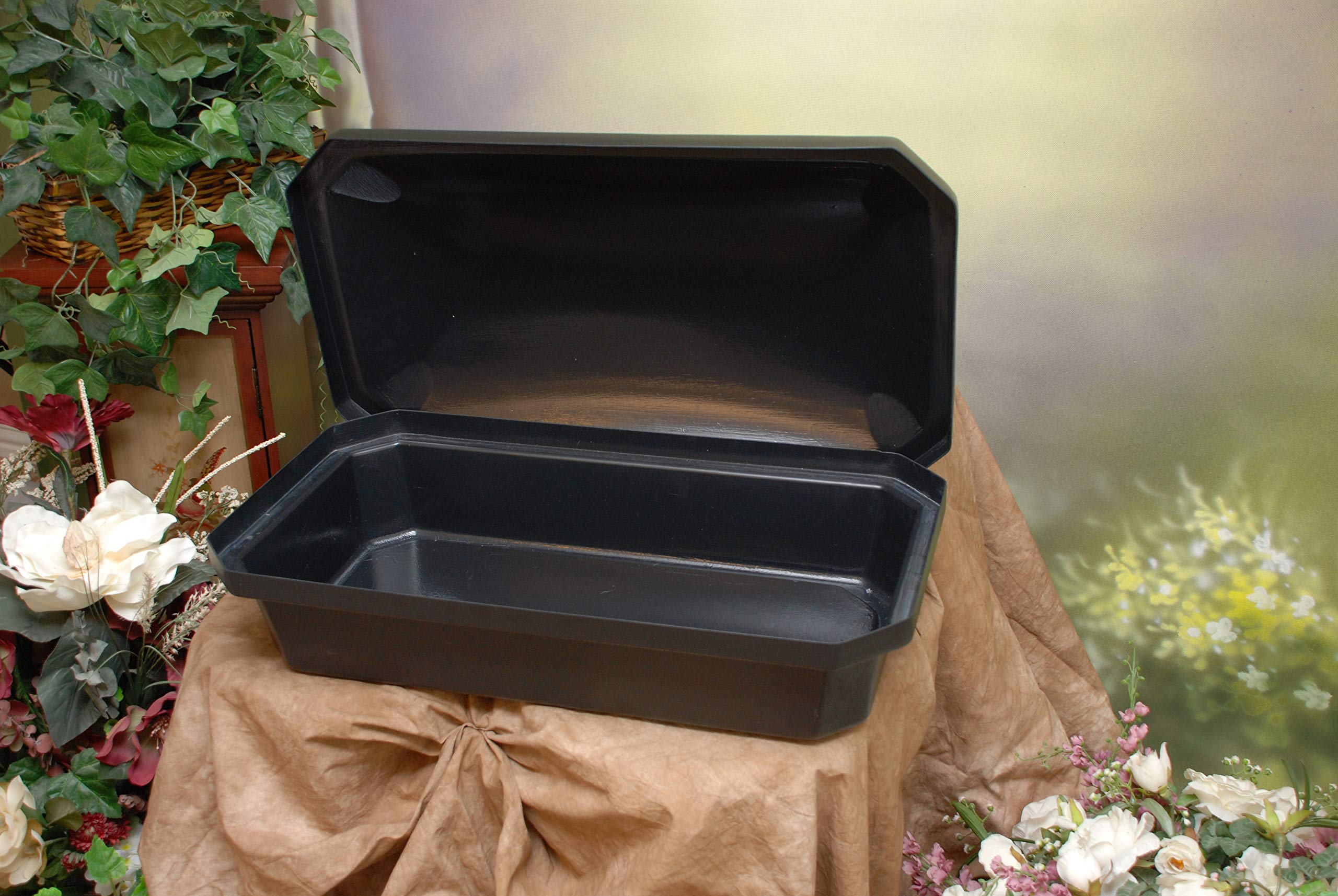 Newnak's Pet Casket- Pet Casket Black (3 Sizes) Economy (Small)