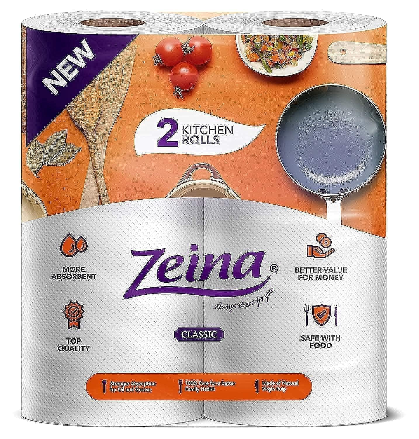 Zeina Kitchen Classic Tissue 2 Rolls