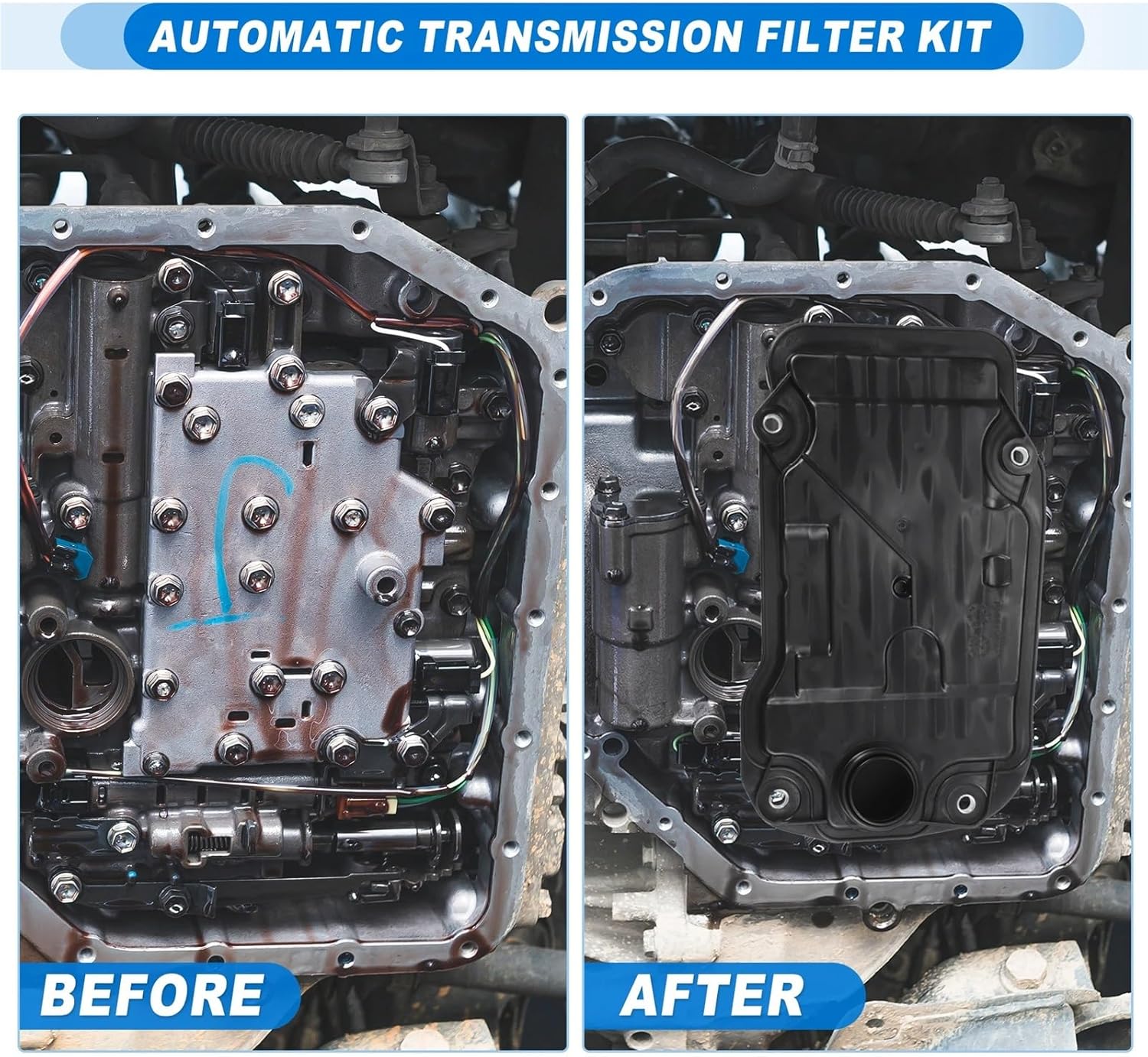 Transmission Filter Oil Pan for Lexus Gs250 2013-2015 Is250 Luxury 2014 2015 3533030090 Automatic Automotive Transmission Filter