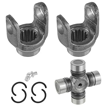 Amazon.com: Caltric Front Middle Drive Shaft Yoke Compatible