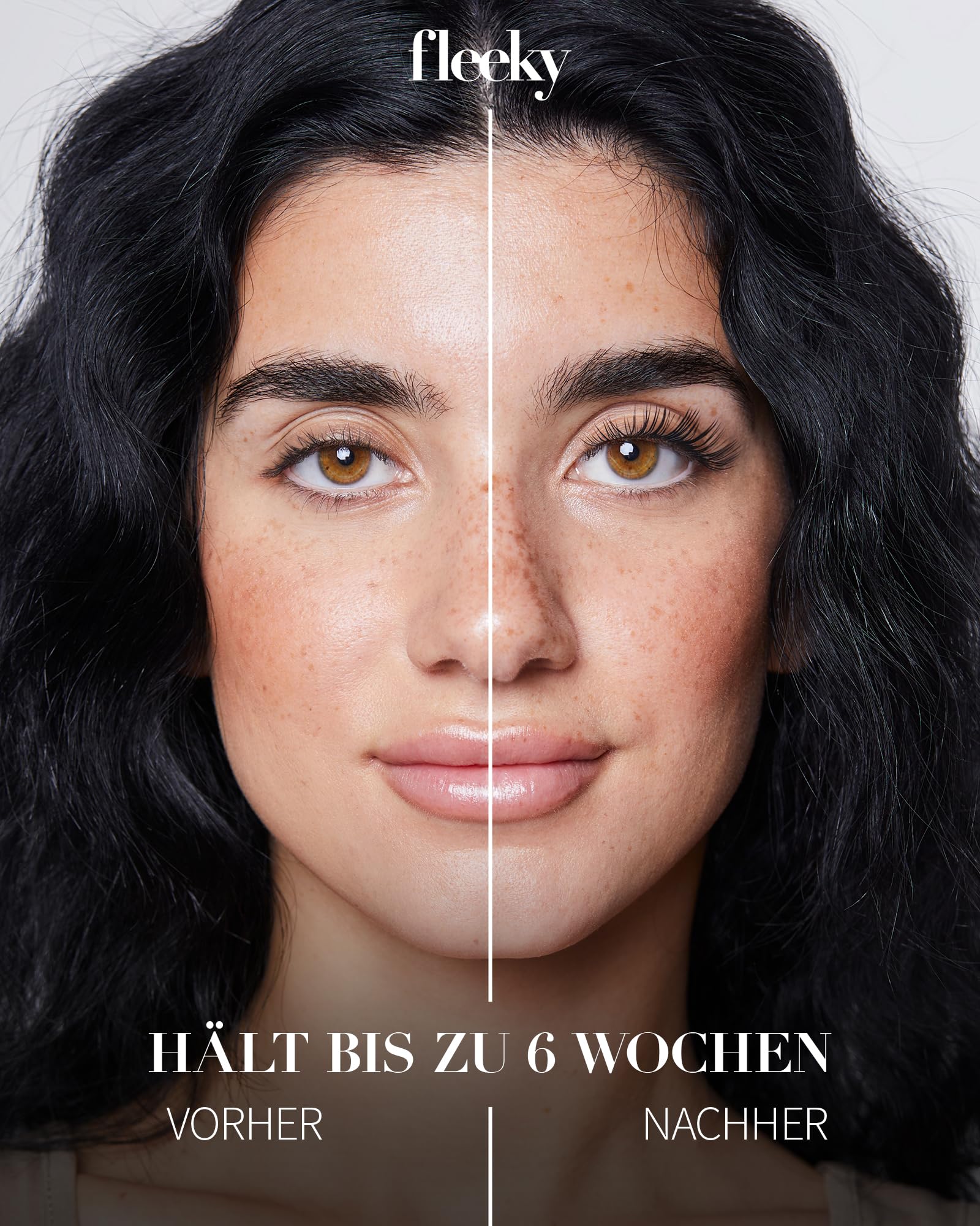 Fleeky Lash Lifting Set - Wimpern Lifting Set - lässt Natürliche Wimpern Länger Wirken - Schonend & Einfach - hält bis zu 6 Wochen - Made in EU