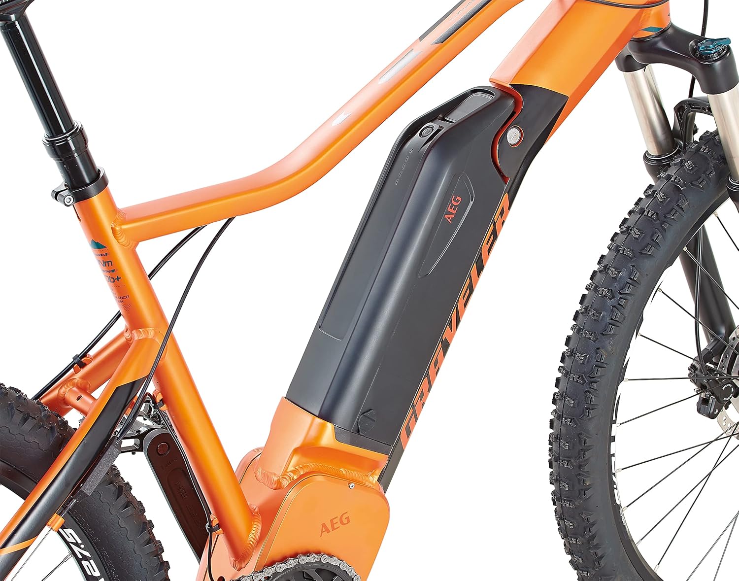 AEG DownTube Battery on Prophete Graveler E-MTB