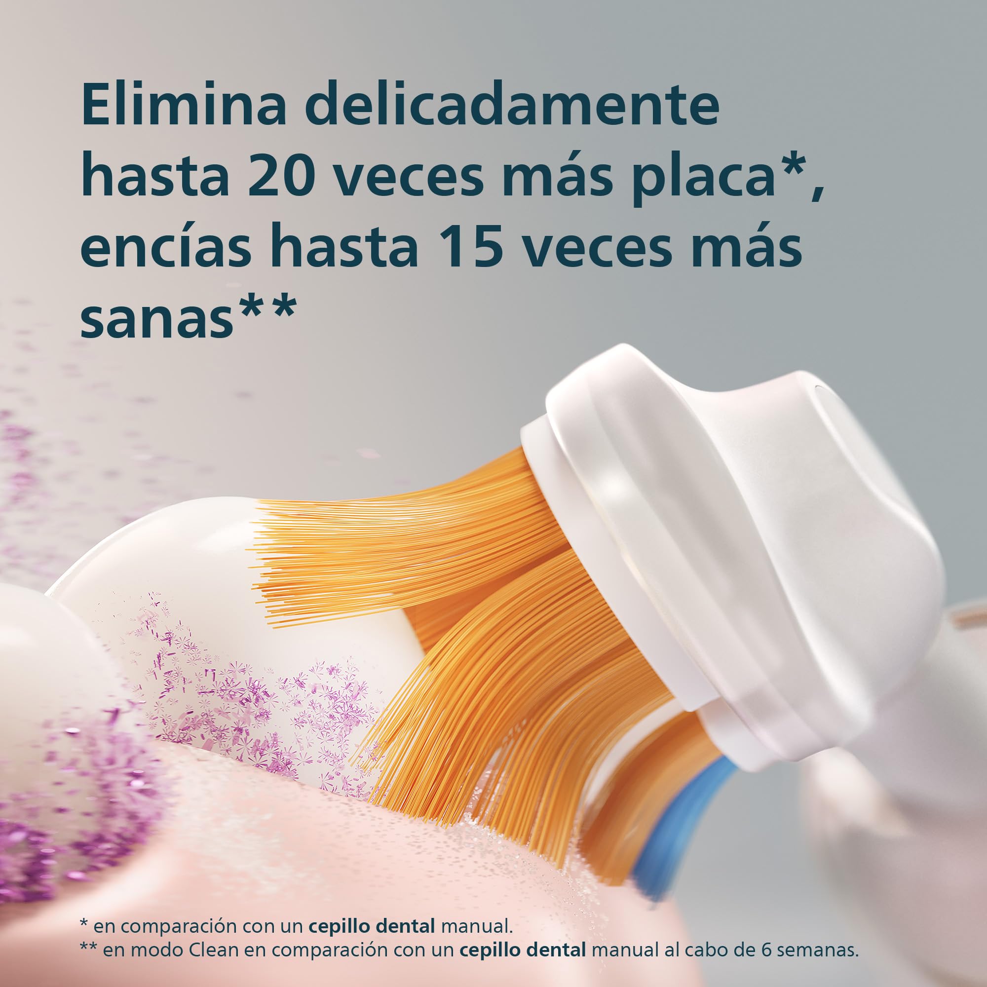 Philips Sonicare Next-Generation DiamondClean 8000 Cepillo de dientes eléctrico - con Smart Pressure Feedback y 15 ajustes, rosa flor, HX8311/15