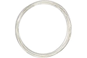 99.9999 1 oz Dazzling 22 Gauge Pure Silver Rods for Colloidal Silver - WIZART