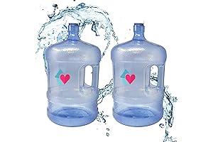 LavoHome 5 Gallon Bottled Water With Screw Cap
