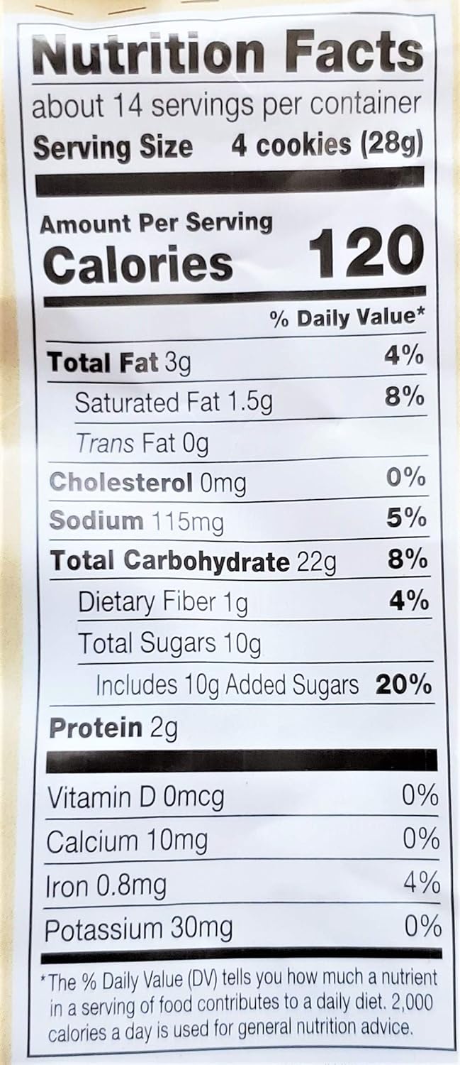 Stauffers Ginger Snaps Cookies (6 Pack, Total of 84oz)