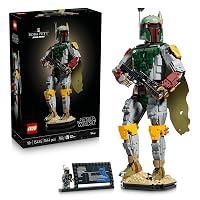 LEGO Star Wars 75455 Boba Fett Action Figure - Kit di Modellismo per Adulti con Armatura Beskar