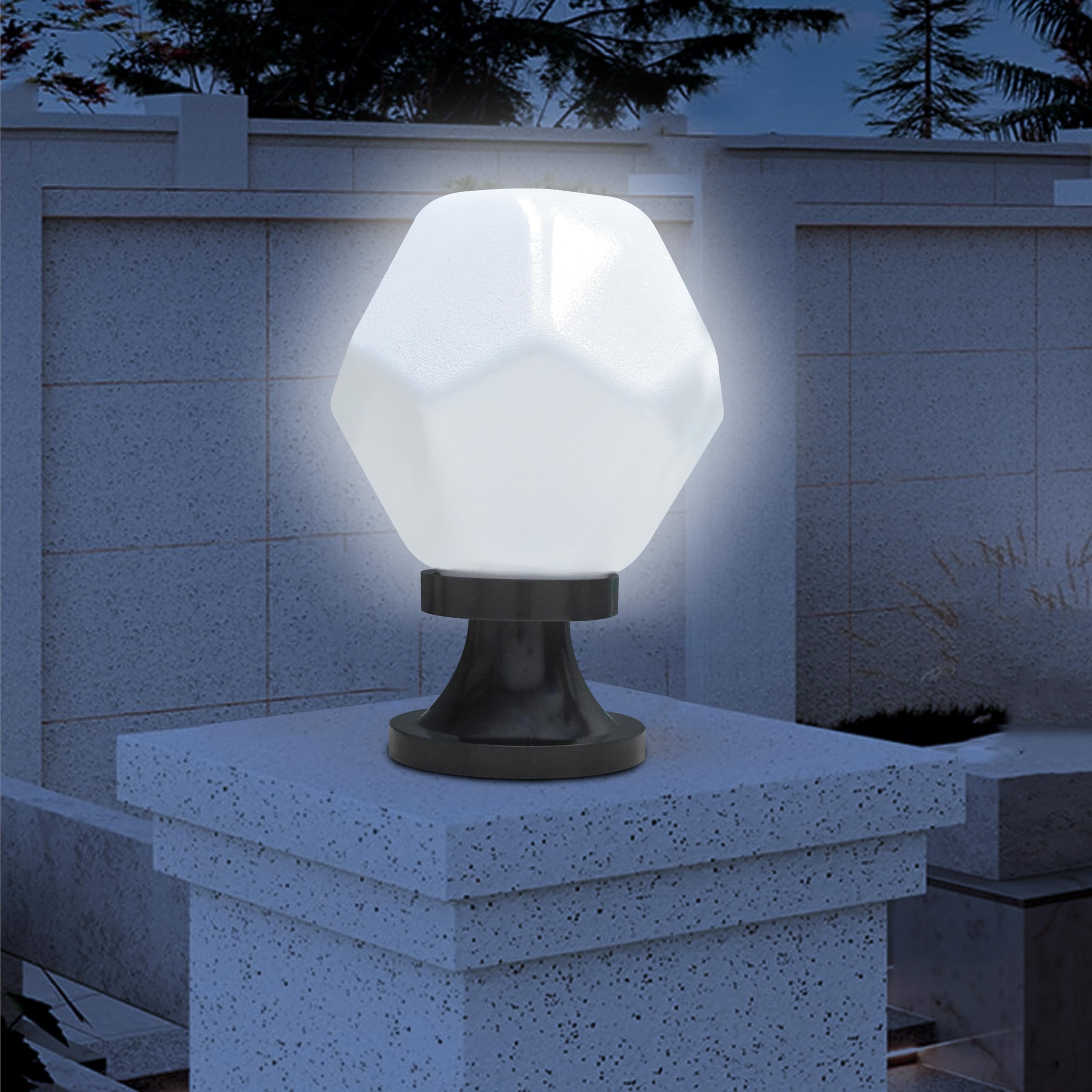 Forus Gate Lamp - Unbreakable Outdoor Post Light -15 Forus Gate Lamp - Unbreakable Outdoor Post Light -15