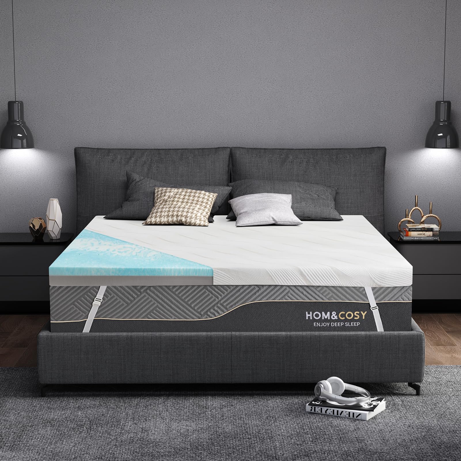【CHRICOHE】mma topper queen S(778) Amazon.com: Queen Size Mattress Topper for Back Pain